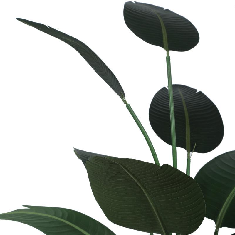 Buy Faux Bird of Paradise Plant With Pot - 4.92 ft Artificial Plants from Vaaree