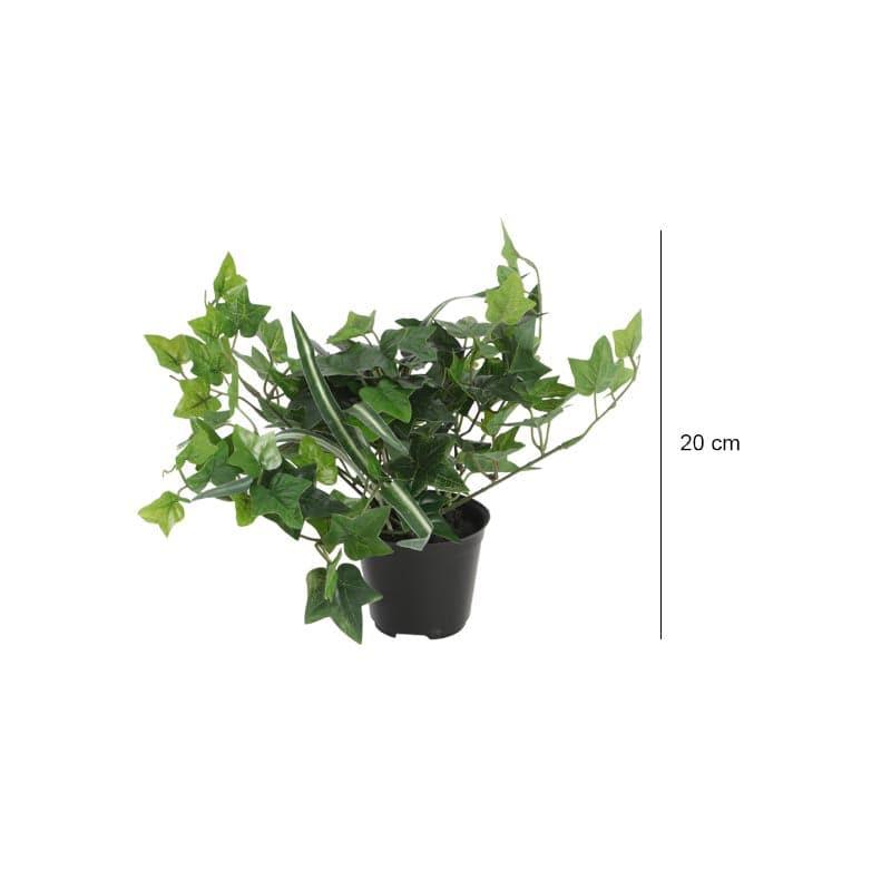 Buy Faux Bonsai In Plastic Pot - 25 cms Artificial Plants from Vaaree