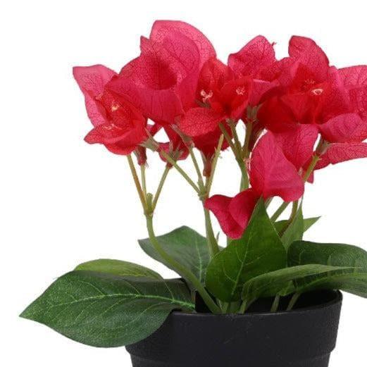 Buy Faux Bougainvillea Bonsai (21 cms) - Pink Artificial Plants from Vaaree