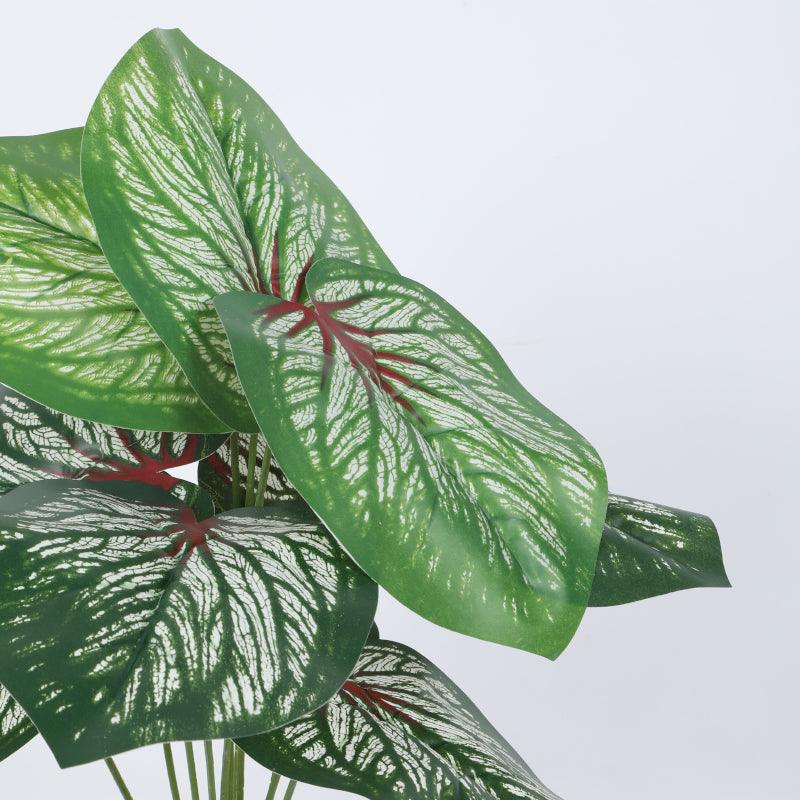 Artificial Plants - Faux Deco Aglonema Silk Plant With Pot - 55 cms