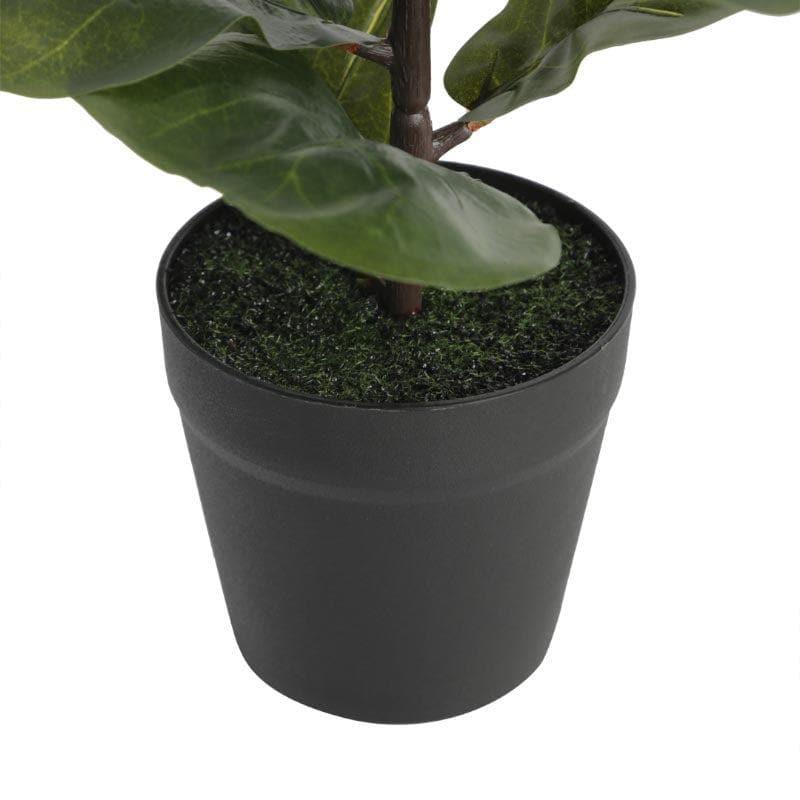 Buy Faux Fiddle Bonsai In Cone Pot - 37 cms Artificial Plants from Vaaree