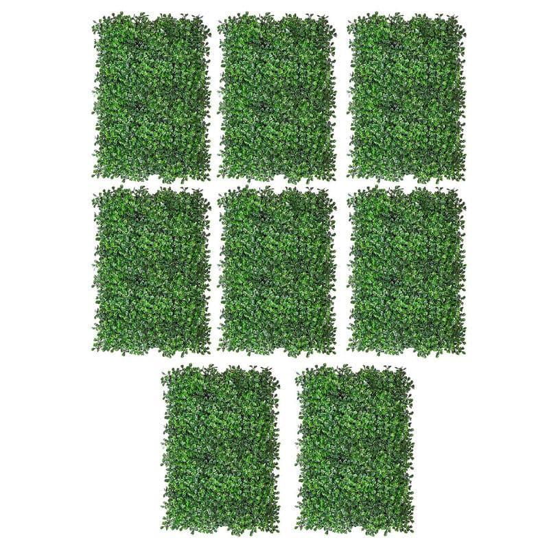 Buy Faux Hydrangea Grass Hanging Panel (42 cms) - Set Of Eight Artificial Plants from Vaaree