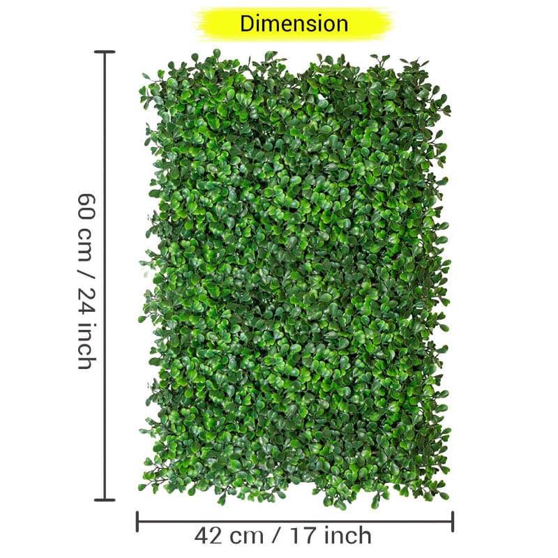 Buy Faux Hydrangea Grass Hanging Panel (42 cms) - Set Of Eight Artificial Plants from Vaaree