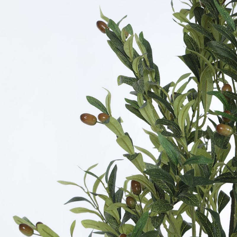 Buy Faux Olive Tree Plant With Pot - 4.92 ft Artificial Plants from Vaaree