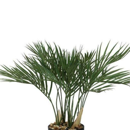 Buy Faux Palm Bonsai In Tub Pot - 60 cms Artificial Plants from Vaaree