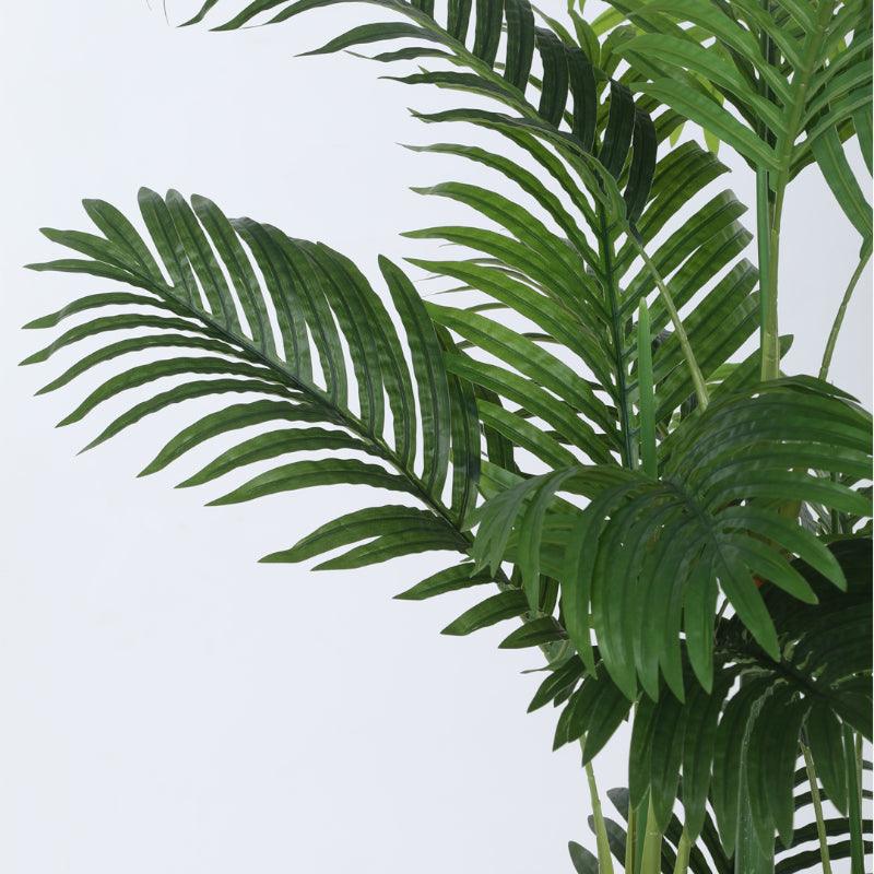 Buy Faux Tropic Cane Palm With Pot - 4.27 ft Artificial Plants from Vaaree