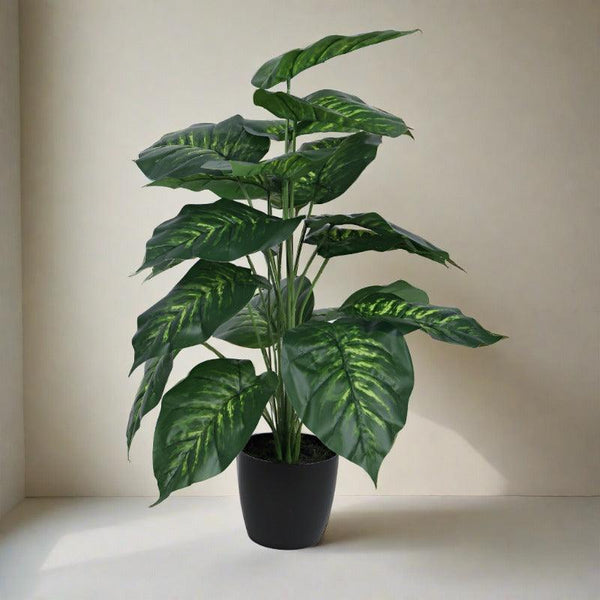 Artificial Plants - Faux Tropic Leopard Lily With Pot - 2.13 ft