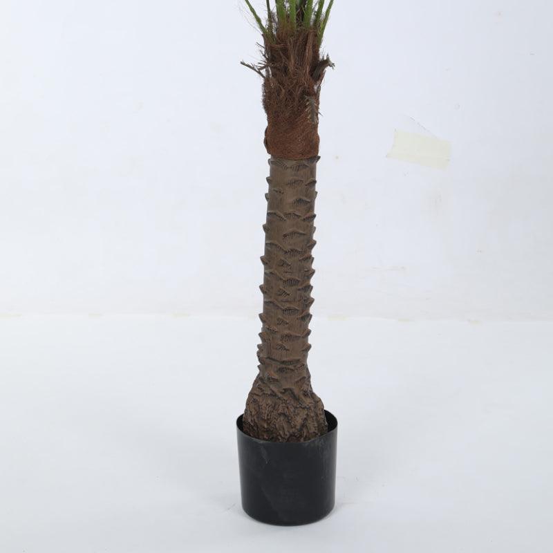 Artificial Plants - Faux Tropical Areca Plant With Pot - 4.92 ft