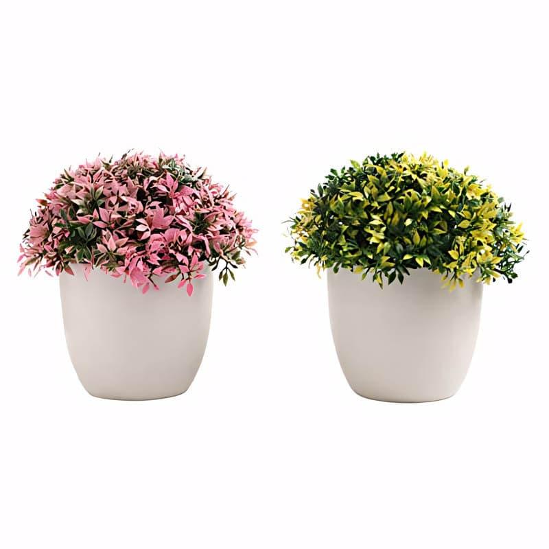 Artificial Plants - Merle Faux Plant In Lois Pot - 20 cms