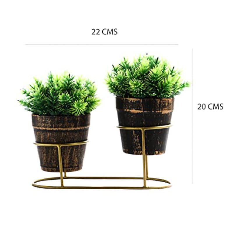 Artificial Plants - Ritae Faux Plant In Wilma Pot - 20 cms