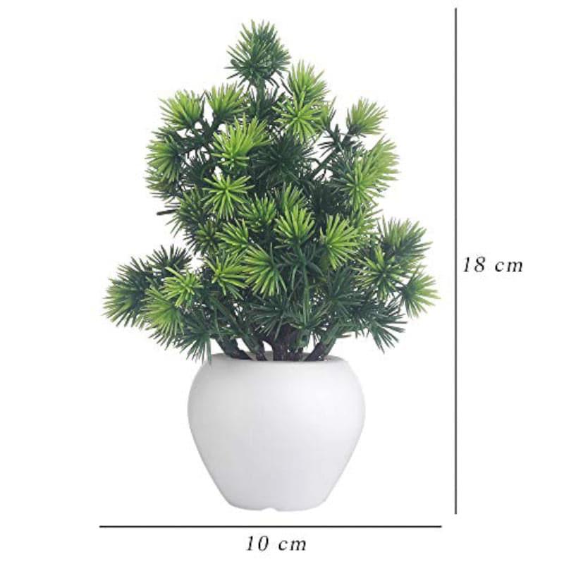 Artificial Plants - Veveri Faux Plant In Apple Pot - 15 cms