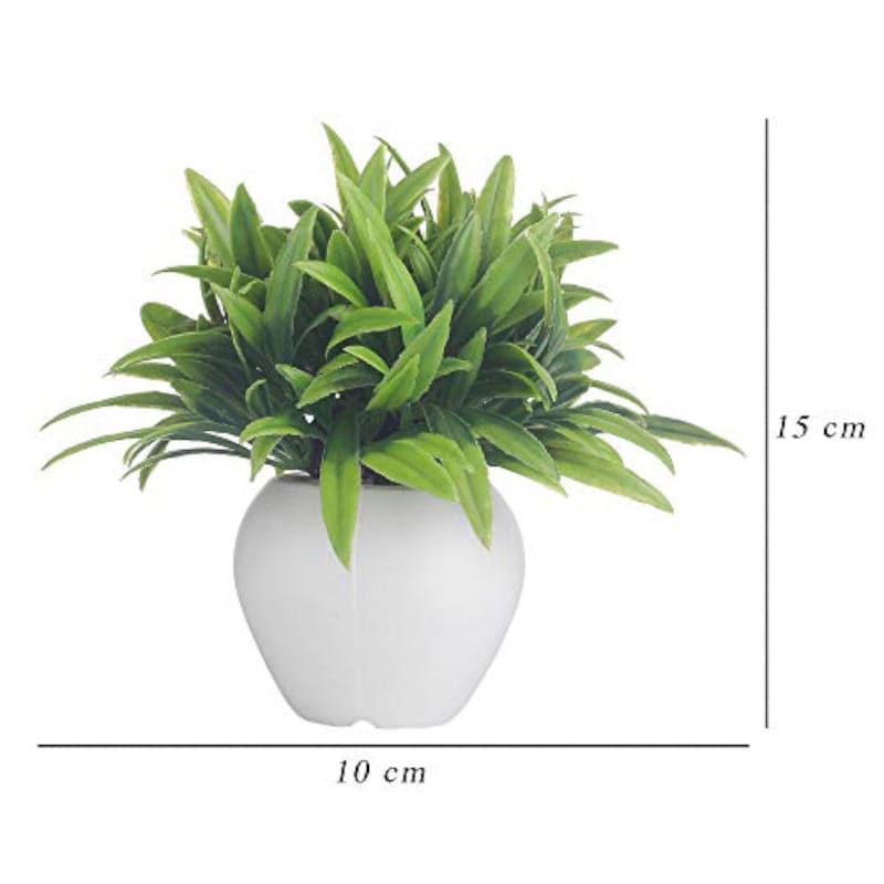 Artificial Plants - Veveri Faux Plant In Apple Pot - 15 cms