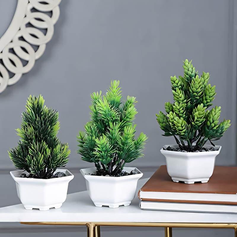 Buy Zody Faux Plant In Story Pot - 18 cms Artificial Plants from Vaaree