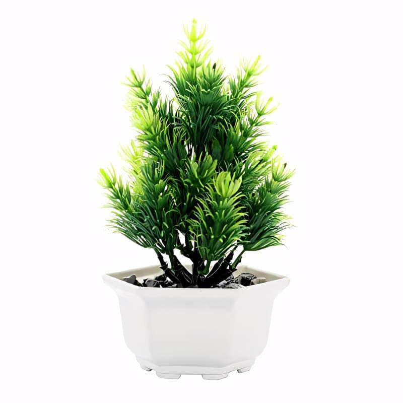 Artificial Plants - Zody Faux Plant In Story Pot - 18 cms