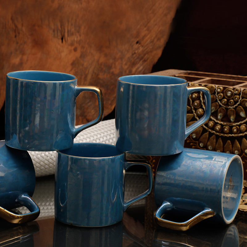 Mug & Tea Cup - Ember Cup (200 ML) - Set Of Six