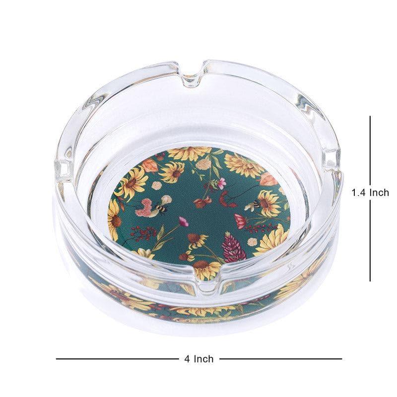 Buy Florissa Printed Ashtray Ash Tray from Vaaree