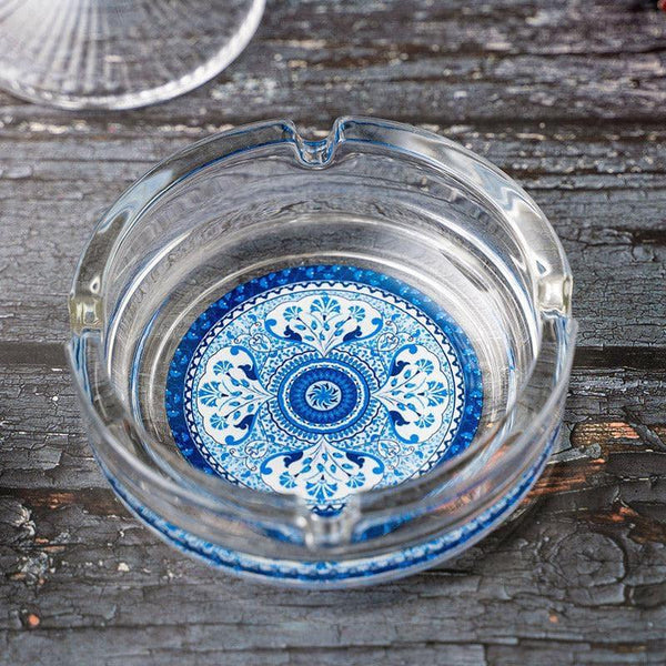 Ash Tray - Pristine Turkish Ashtray - Blue