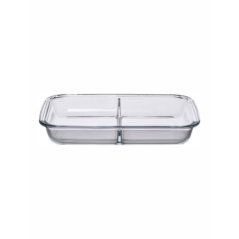 Buy Bakezo Baking Tray With Partition Baking Dish from Vaaree