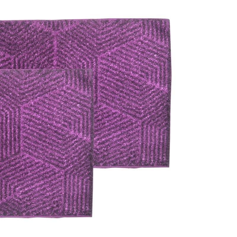 Buy Balzena Anti Slip Bathmat (Violet) - Set Of Two Bath Mats from Vaaree