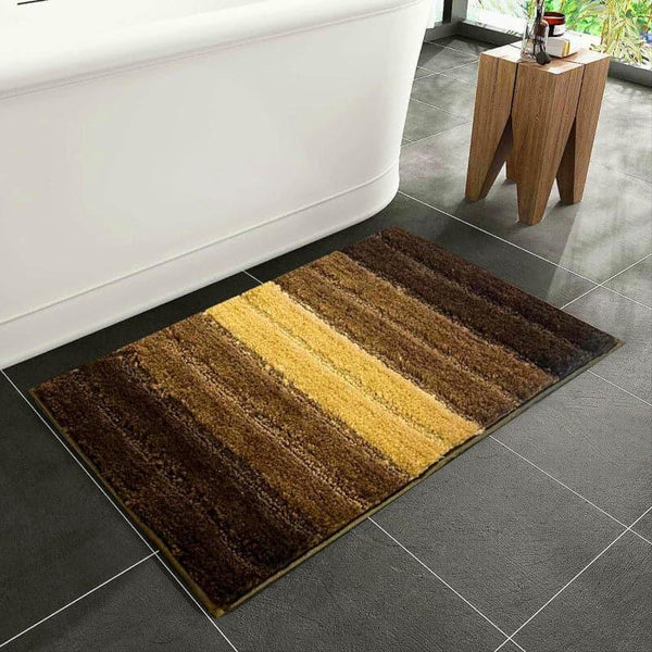 Buy Blissful Comfy Bathmat - Brown Bath Mats from Vaaree