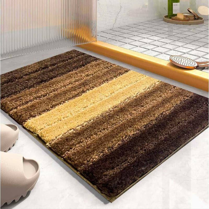 Buy Blissful Comfy Bathmat - Brown Bath Mats from Vaaree