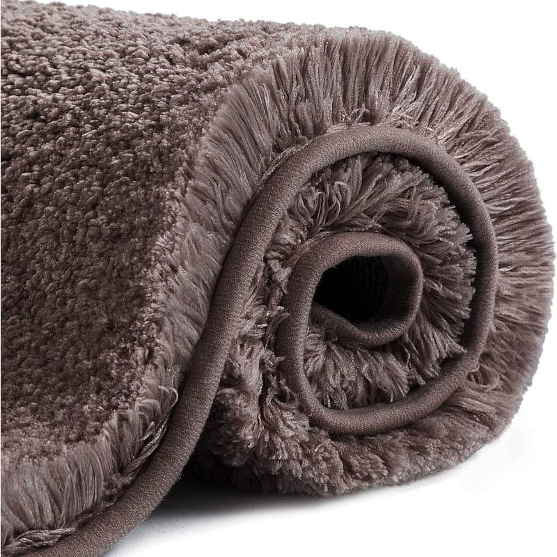 Buy Blissful Solid Bathmat - Brown Bath Mats from Vaaree