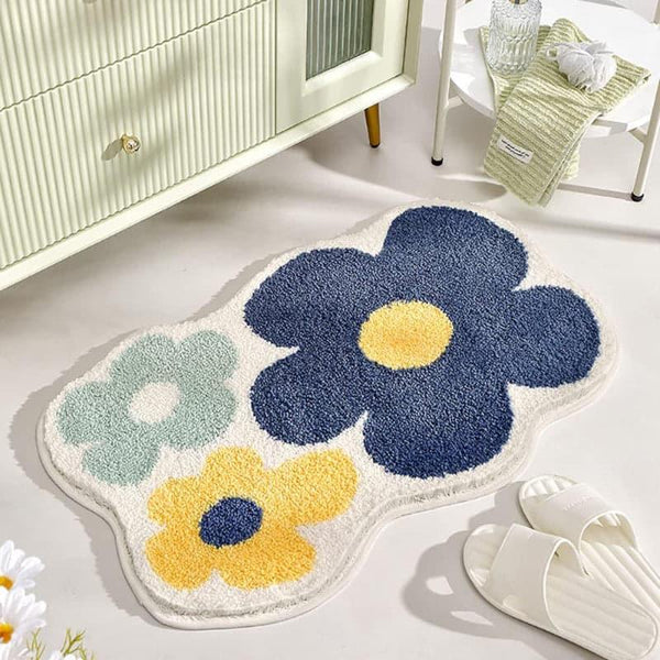 Buy Bath Mats - Bloom Breeze Bathmat at Vaaree online