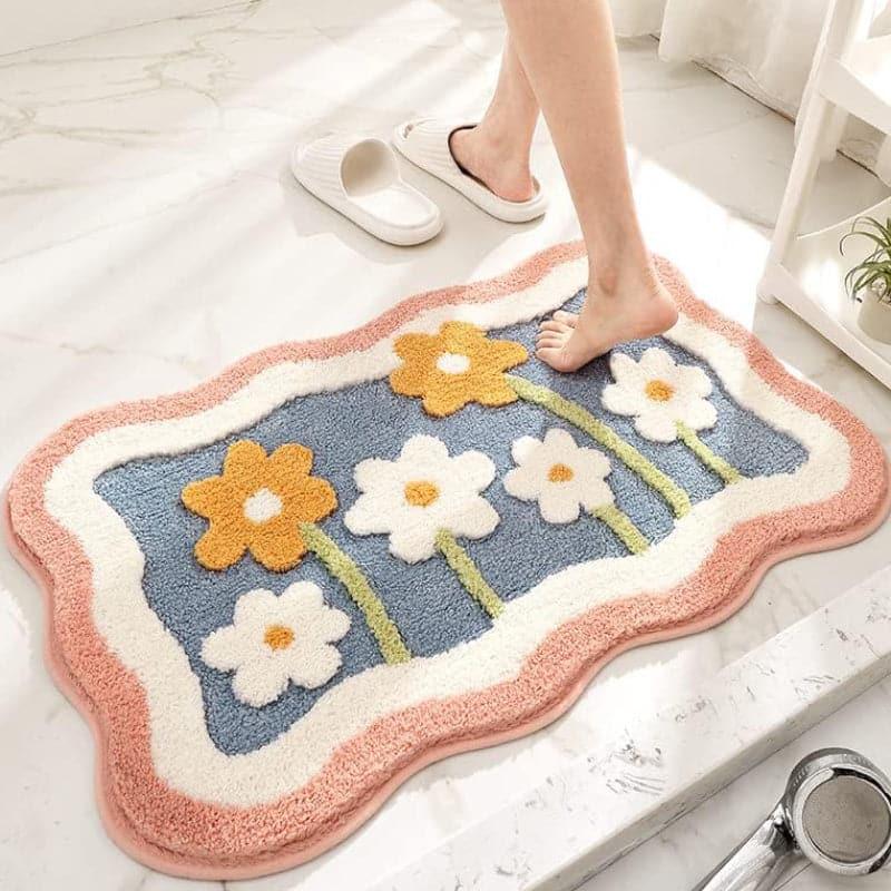 Buy Daisy Garden Bathmat Bath Mats from Vaaree