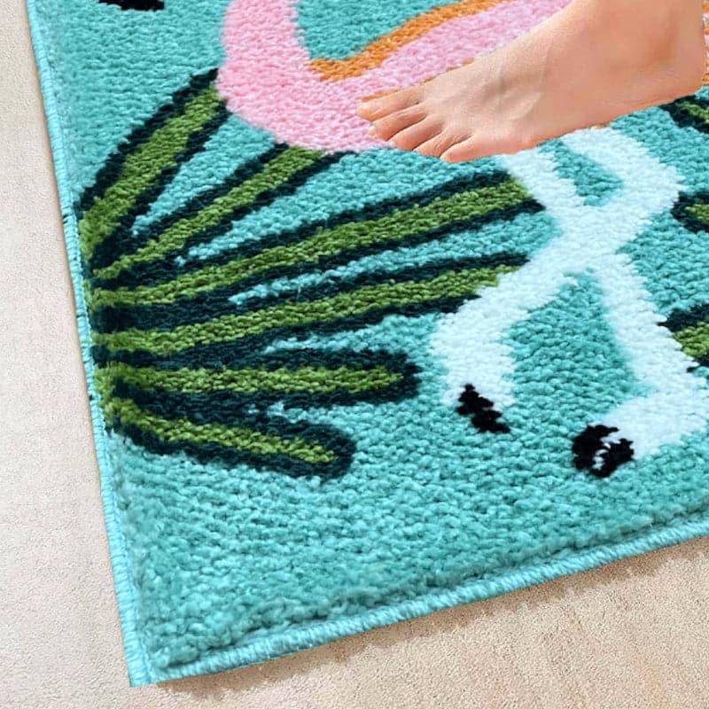 Buy Flamingo Dance Bathmat Bath Mats from Vaaree