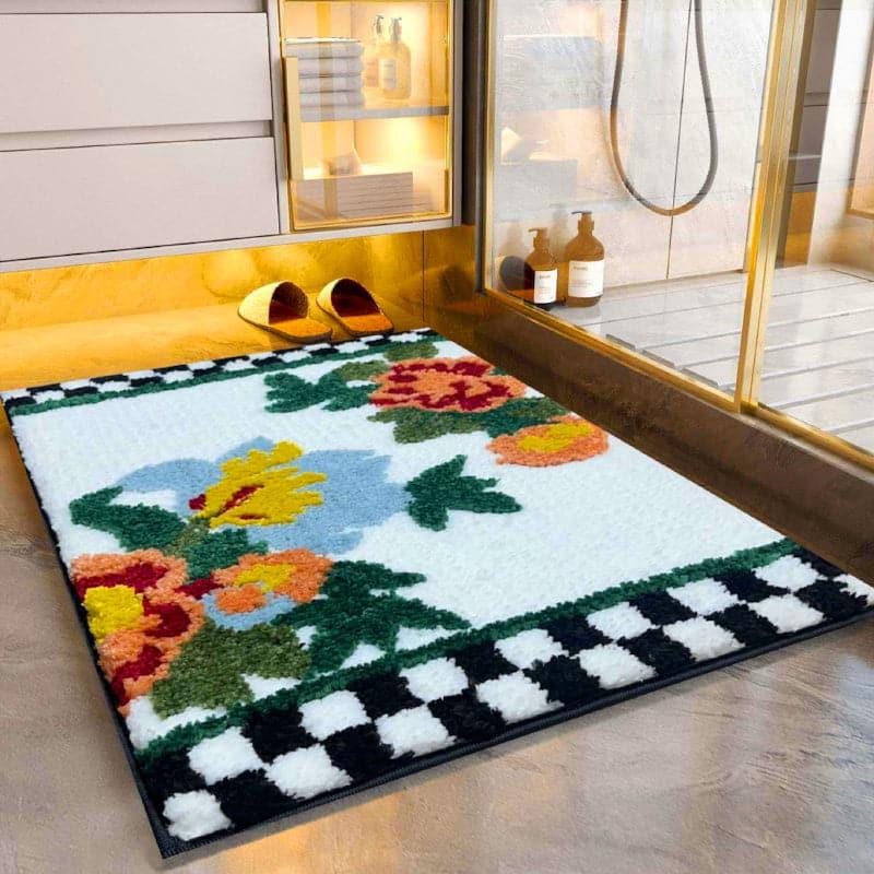 Buy Flora Fuse Bathmat Bath Mats from Vaaree