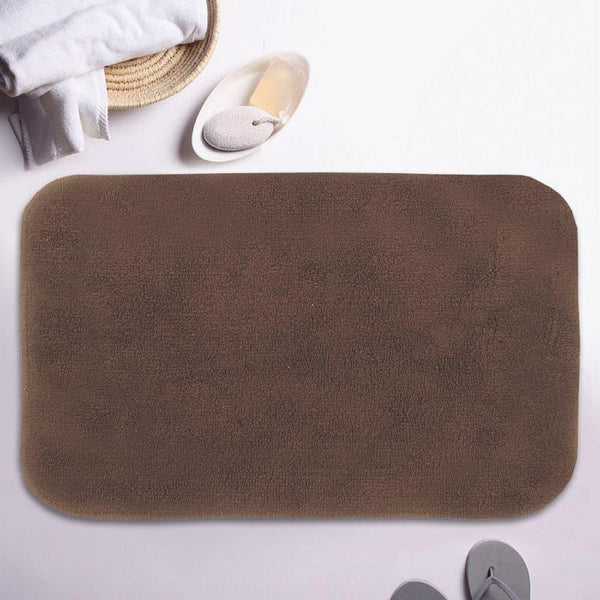 Buy Foot Mate Anti Slip Bathmat - Chocolate Brown Bath Mats from Vaaree