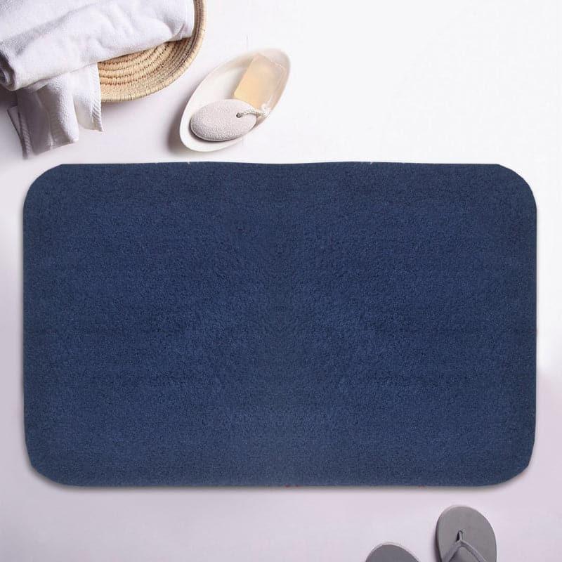 Buy Foot Mate Anti Slip Bathmat - Navy Blue Bath Mats from Vaaree