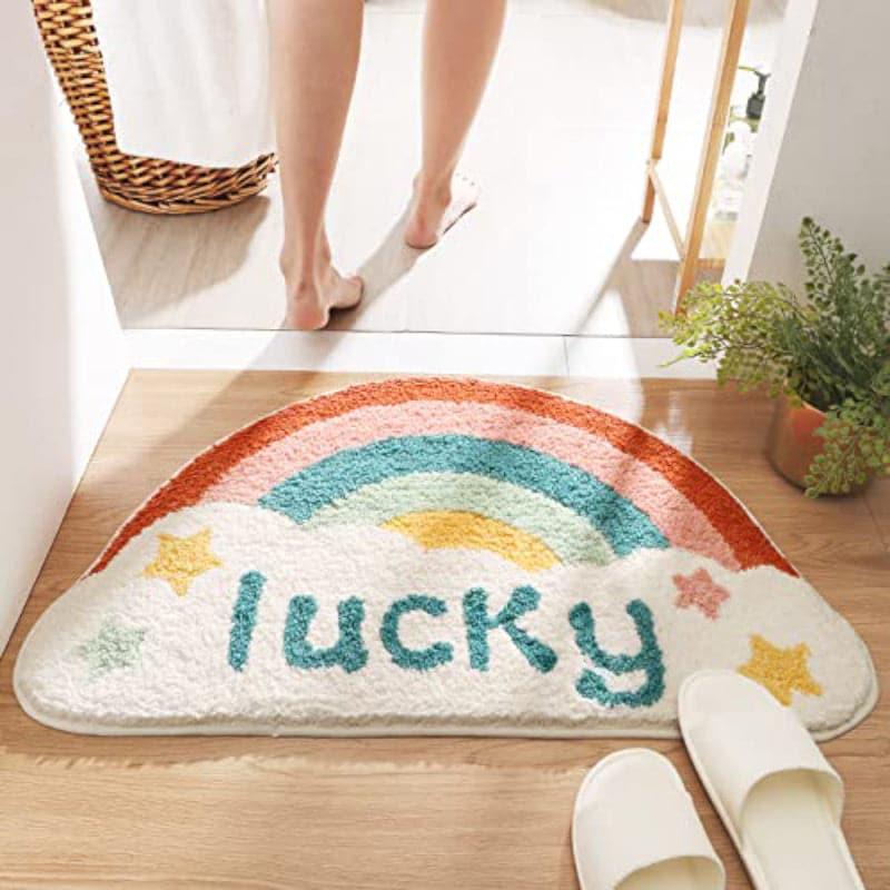 Buy Happy Go Lucky Bathmat Bath Mats from Vaaree