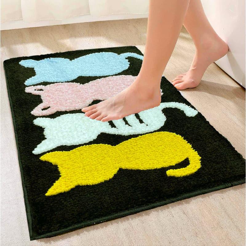 Buy Kitty Fest Bathmat Bath Mats from Vaaree