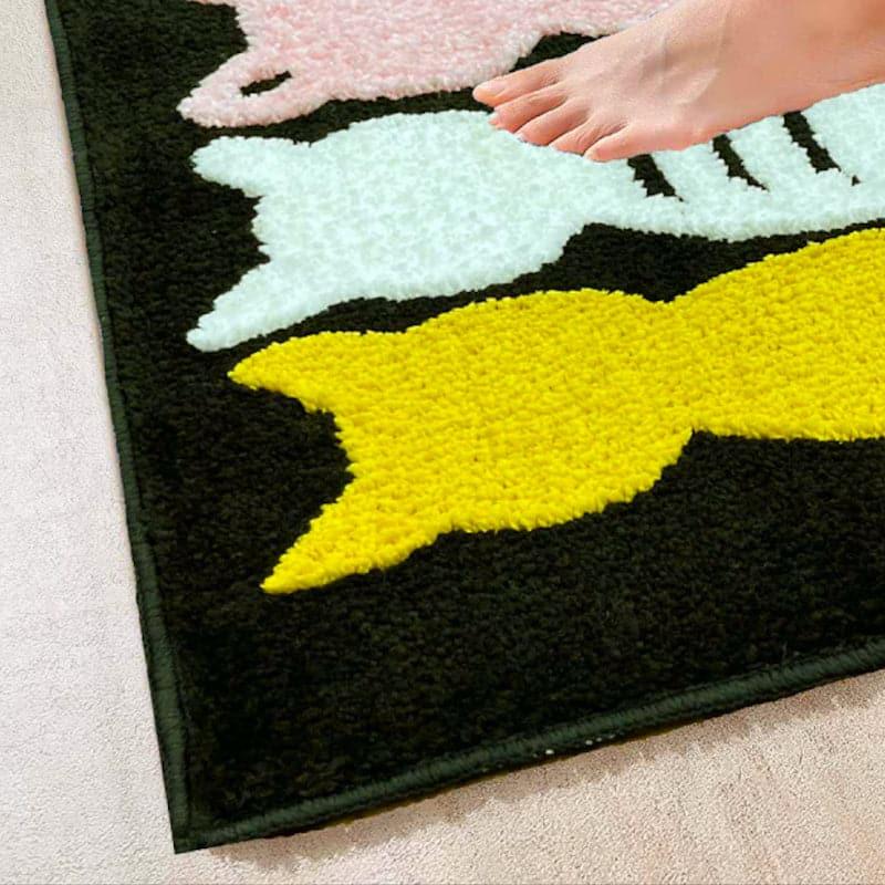 Buy Kitty Fest Bathmat Bath Mats from Vaaree