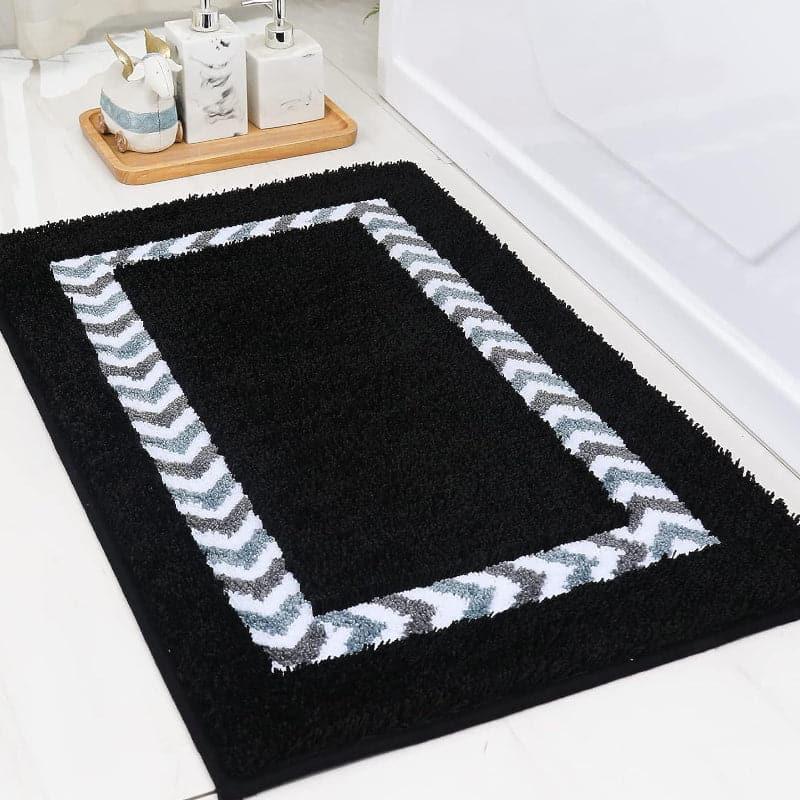 Buy Luxe Cove Bathmat - Black Bath Mats from Vaaree