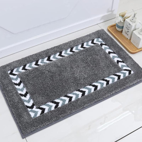 Buy Luxe Cove Bathmat - Grey Bath Mats from Vaaree