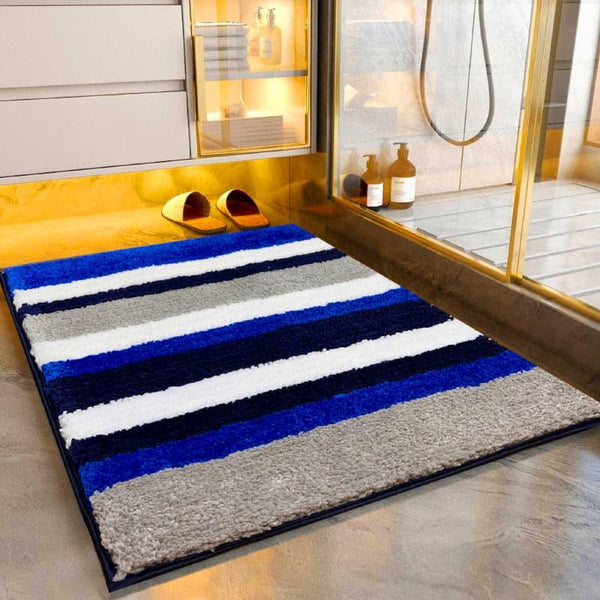 Buy Luxe Soft Bathmat - Blue Bath Mats from Vaaree