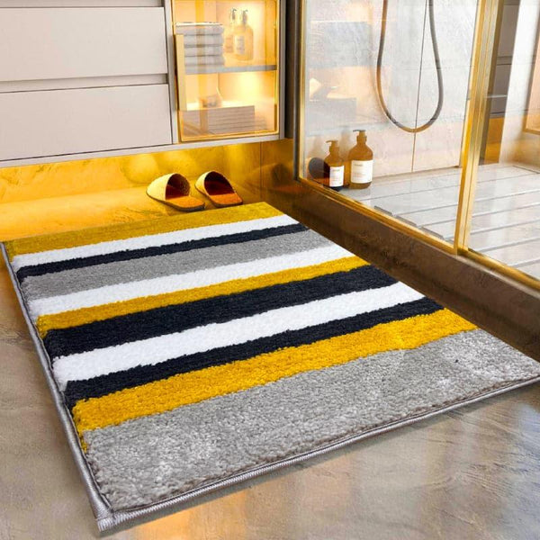 Buy Luxe Soft Bathmat - Yellow Bath Mats from Vaaree