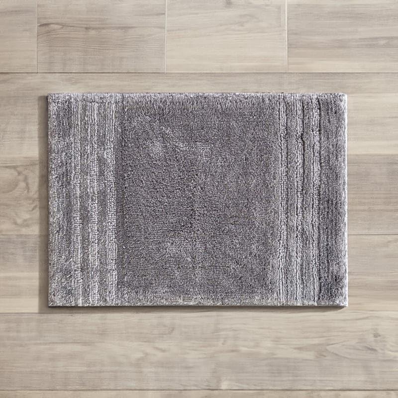 Bath Mats - Micro Cotton Cloud Soft Bathmat - Dark Grey