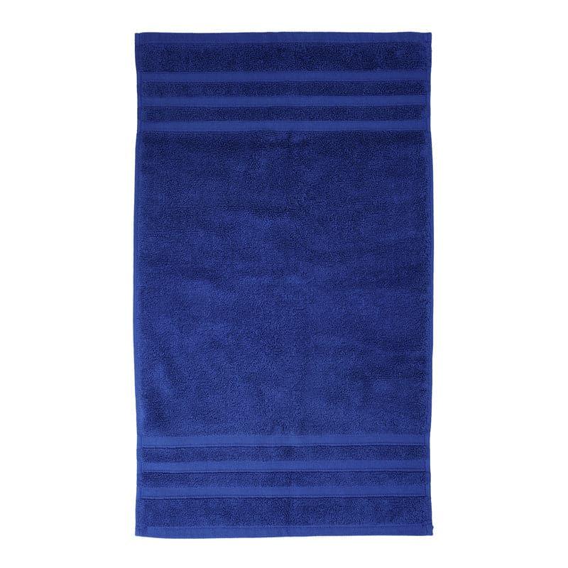 Buy Micro Cotton Comfort Step Soild Bathmat - Blue Bath Mats from Vaaree