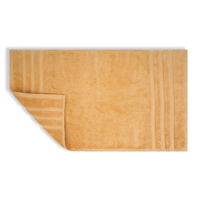 Buy Micro Cotton Comfort Step Soild Bathmat - Yellow Bath Mats from Vaaree