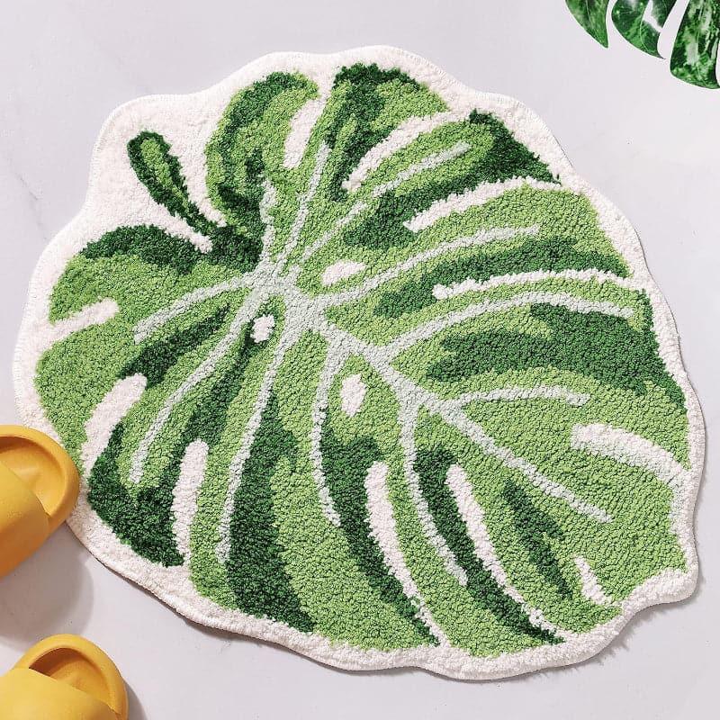 Buy Monstera Elegance Bathmat Bath Mats from Vaaree