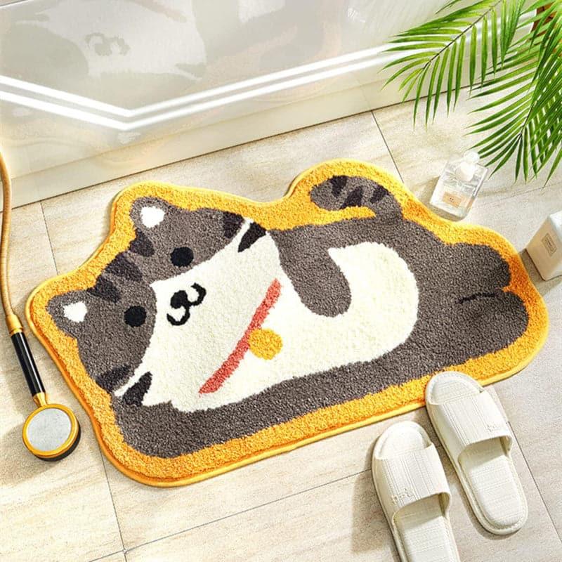 Buy Queen Feline Bathmat Bath Mats from Vaaree