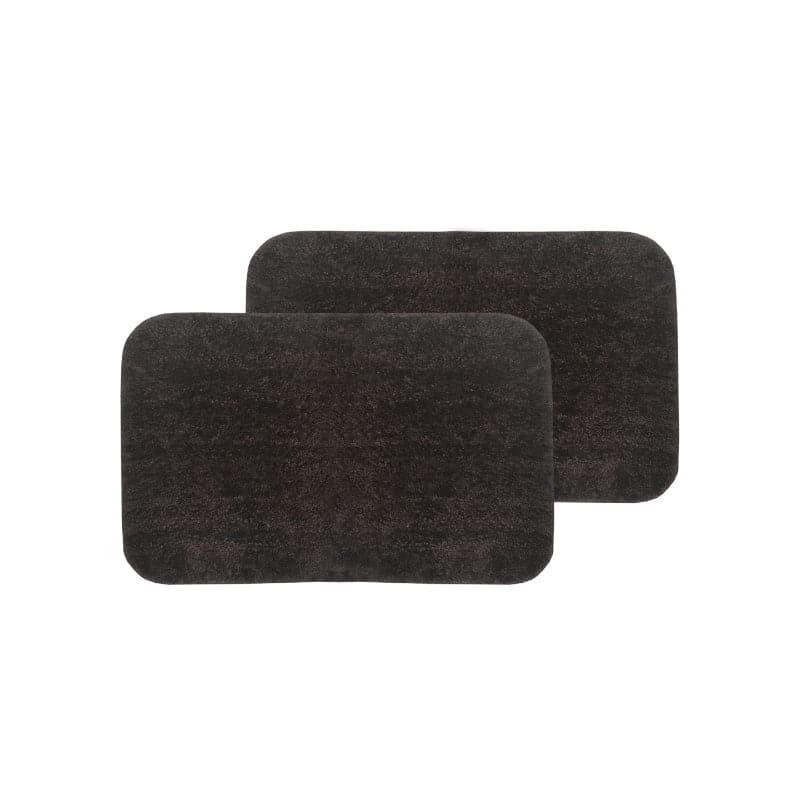 Buy Rista Anti Slip Bathmat (Brown) - Set Of Two Bath Mats from Vaaree