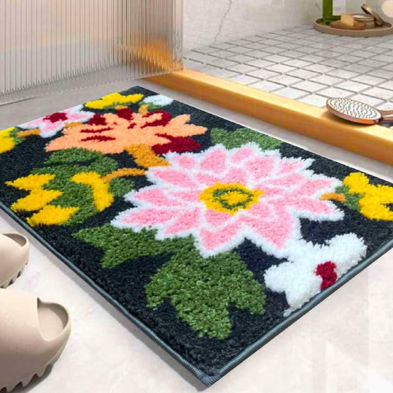 Bath Mats - Soft Comfort Feet Bathmat - Multicolor