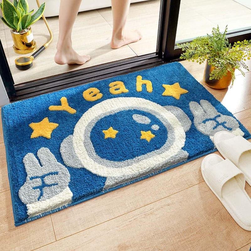 Buy Space Sonic Bathmat Bath Mats from Vaaree