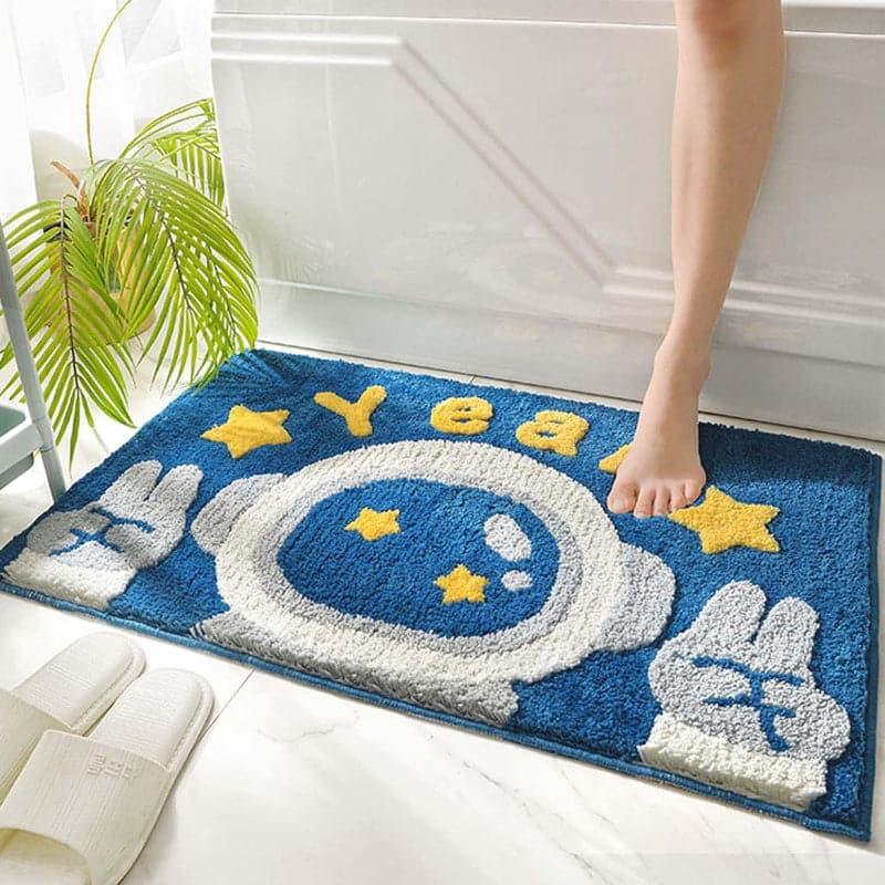 Buy Space Sonic Bathmat Bath Mats from Vaaree