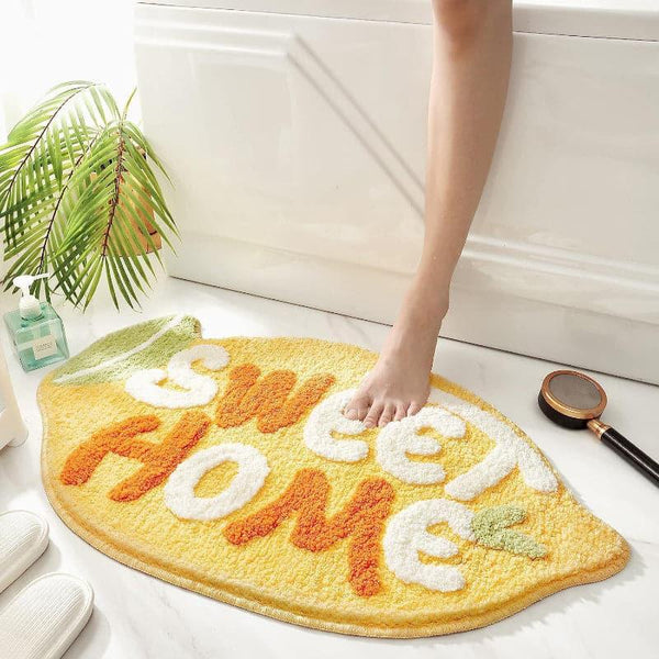 Buy Bath Mats - Sweet Home Stride Bathmat at Vaaree online