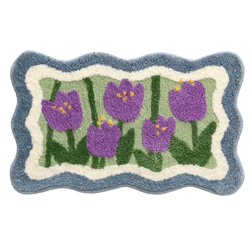 Buy Tulip Tosss Bathmat Bath Mats from Vaaree